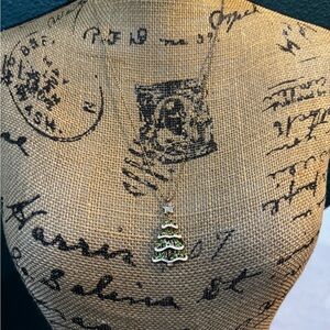 Sugarfix, by baublebar Gold Christmas Tree Pendant Necklace